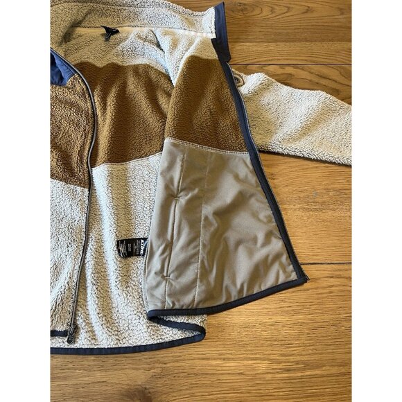 Kuhl Prism Jacket Womens Large Brown Beige Color Block Zip Up Fleece Outdoors‎ - Picture 15 of 16